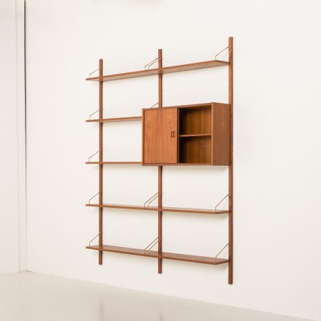 25235 5cm 2bay teak Wall unit-4 25235 5cm 2bay teak Wall unit-4