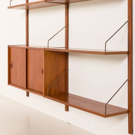 25237 preben 2bay teak Wall unit -14 25237 preben 2bay teak Wall unit -14