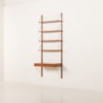 25227 Cadovius style one bay teak Wall unit-3