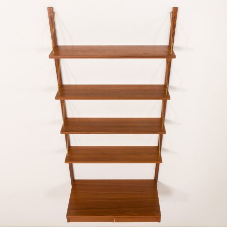 25227 Cadovius style one bay teak Wall unit-6 25227 Cadovius style one bay teak Wall unit-6