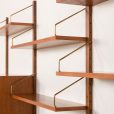 25251 Cadovius threebay teak Wall unit-19