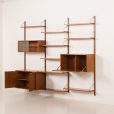 25251 Cadovius threebay teak Wall unit-4