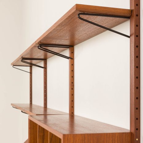 25254 2 bolec 3bay teak Wall unit-9 25254 2 bolec 3bay teak Wall unit-9