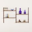 25261 Poul Cadovius shelving unit in rosewood for Cado, Denmark, 1960s-1