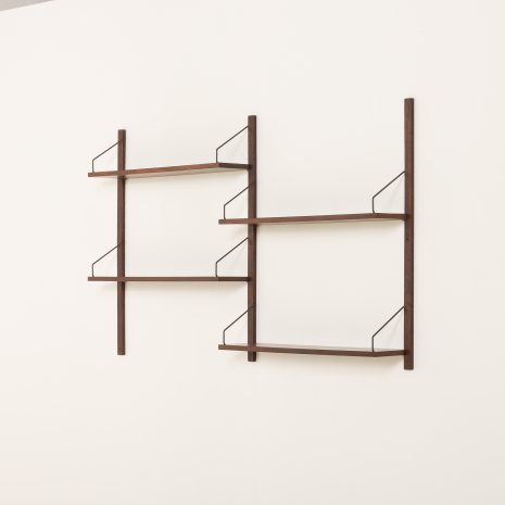 25261 Poul Cadovius shelving unit in rosewood for Cado, Denmark, 1960s-3 25261 Poul Cadovius shelving unit in rosewood for Cado, Denmark, 1960s-3
