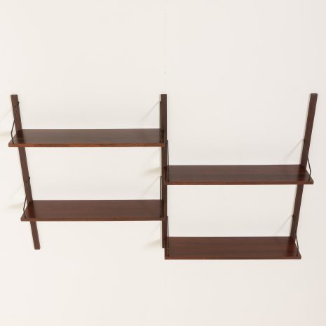 25261 Poul Cadovius shelving unit in rosewood for Cado, Denmark, 1960s-5 25261 Poul Cadovius shelving unit in rosewood for Cado, Denmark, 1960s-5