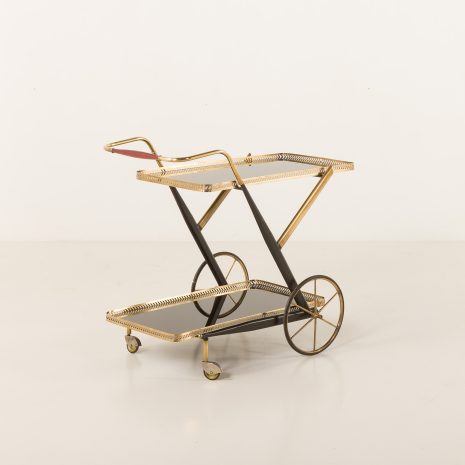 25262 Italian brass bar cart , serving trolley-6 25262 Italian brass bar cart , serving trolley-6