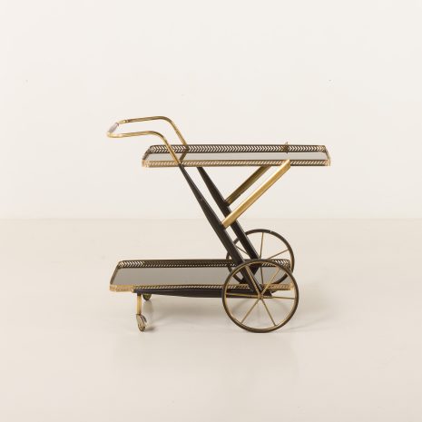 25262 Italian brass bar cart , serving trolley-7 25262 Italian brass bar cart , serving trolley-7