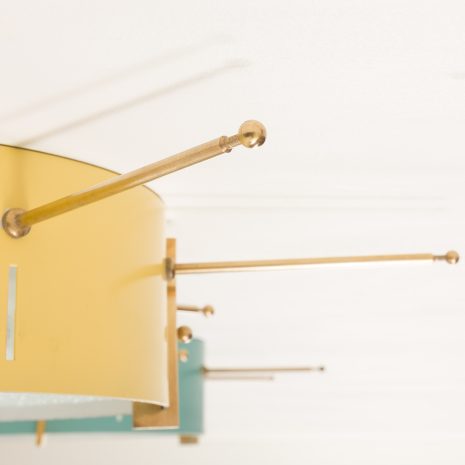 25265 Włoskie kinkiety ścienne lub sufitowe z połowy wieku w stylu Gio Ponti, 1950-10 25265 Włoskie kinkiety ścienne lub sufitowe z połowy wieku w stylu Gio Ponti, 1950-10