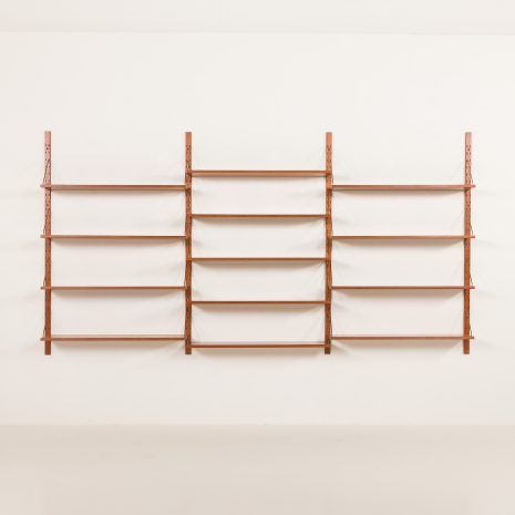 25279 Danish mid century extra wide teak wall unit in the style of Poul Cadovius, 1960s-4 25279 Danish mid century extra wide teak wall unit in the style of Poul Cadovius, 1960s-4