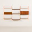 25283 Poul Cadovius threebay teak Wall unit -6