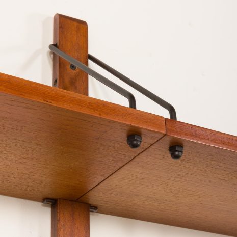 25284 3 bay teak Wall unit-15 25284 3 bay teak Wall unit-15