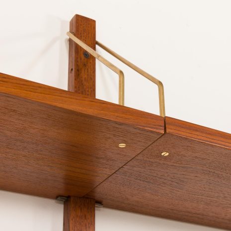 25297 preben 3bay teak Wall unit-10 25297 preben 3bay teak Wall unit-10