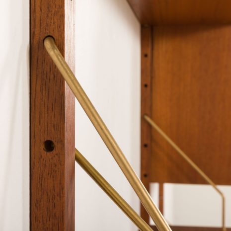 25297 preben 3bay teak Wall unit-14 25297 preben 3bay teak Wall unit-14