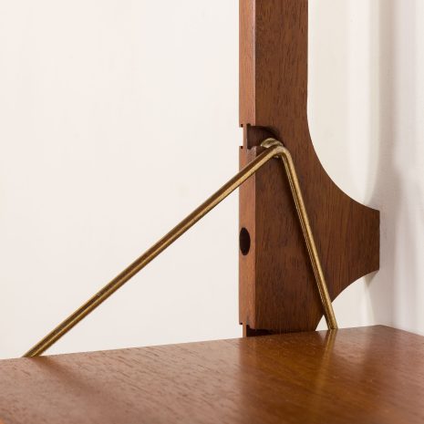 25303 Ergo one bay teak Wall unit-12 25303 Ergo one bay teak Wall unit-12