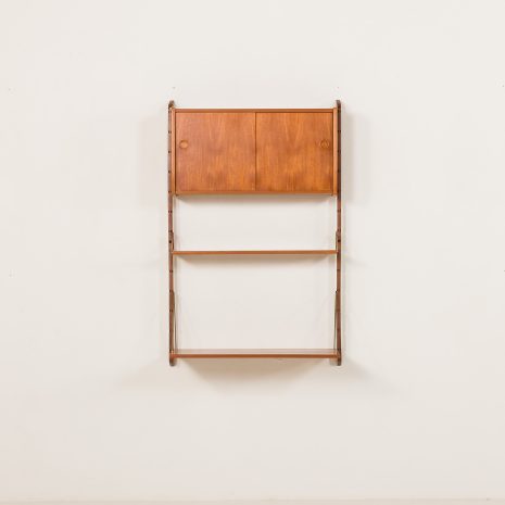 25303 Ergo one bay teak Wall unit-7 25303 Ergo one bay teak Wall unit-7