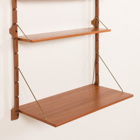 25303 Ergo one bay teak Wall unit-9 25303 Ergo one bay teak Wall unit-9