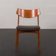 23142 Set of 4 teak mid century chairs by Funder-Schmidt & Madsen , 1960s-13