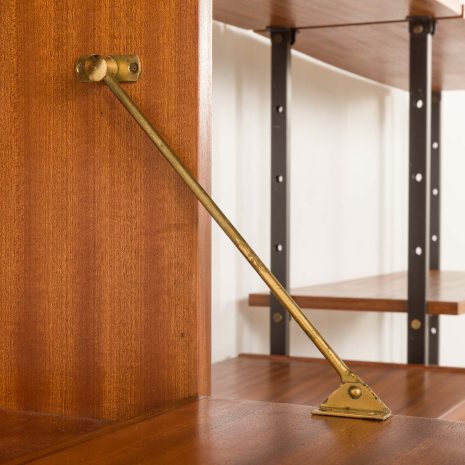 24338 Włoska wolnostojąca szafka wisząca z drewna tekowego 9 24338 Włoska wolnostojąca szafka wisząca z drewna tekowego 9