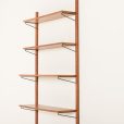 25236 Scandinavian vintage teak wall unit, Denamrk 1970s-14