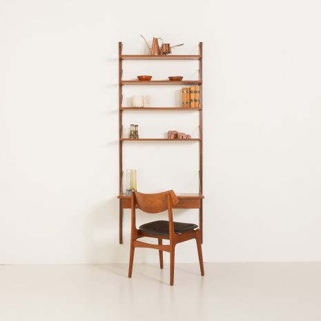 25247 5 cm one bay teak Wall unit-1 25247 5 cm one bay teak Wall unit-1