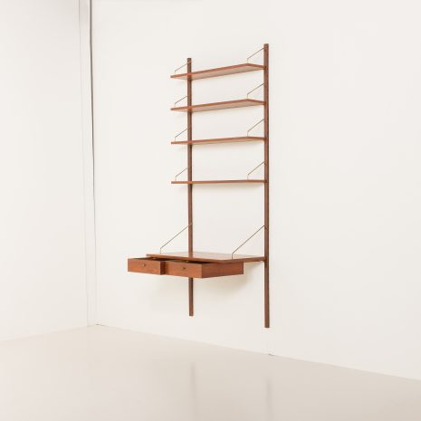 25247 5 cm one bay teak Wall unit-4 25247 5 cm one bay teak Wall unit-4