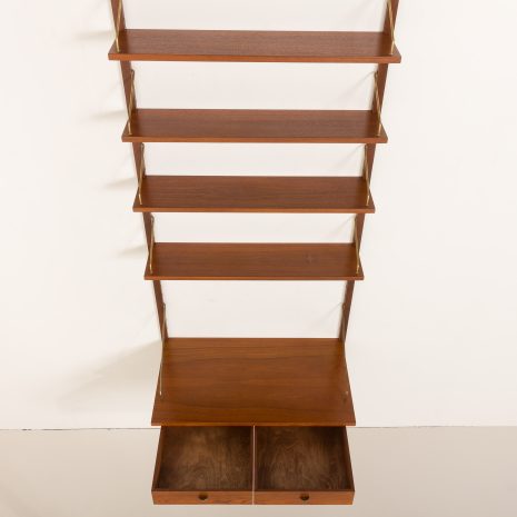 25247 5 cm one bay teak Wall unit-6 25247 5 cm one bay teak Wall unit-6