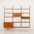 25252 preben 3bay teak Wall unit-7