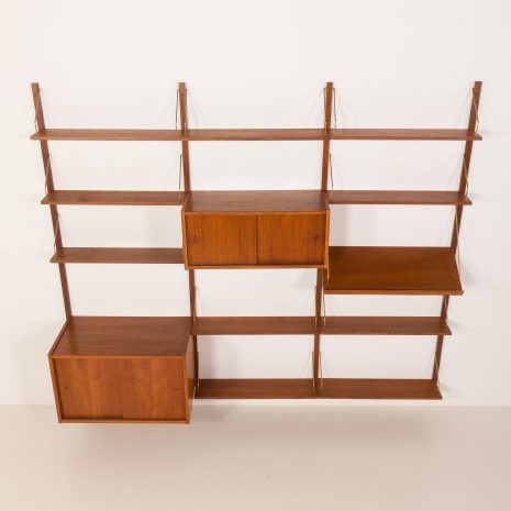 25252 preben 3bay teak Wall unit-8 25252 preben 3bay teak Wall unit-8