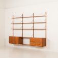 25280 Guldborg 3 bay teak Wall unit-3