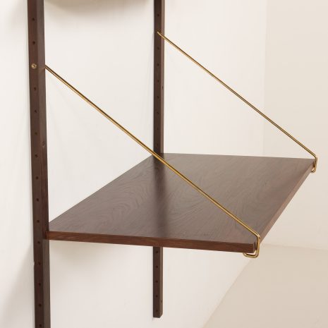 25281 Poul Cadovius one bay rosewood wall unit-11 25281 Poul Cadovius one bay rosewood wall unit-11