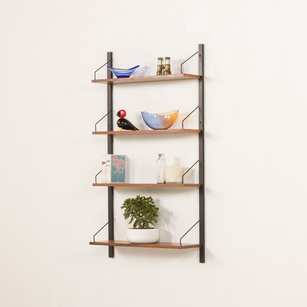 Poul Cadovius walnut wall unit for Cado, Denamrk 1960s