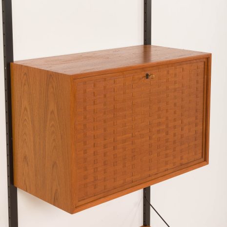 25286 Poul Cadovius one bay teak Wall unit -15 25286 Poul Cadovius one bay teak Wall unit -15
