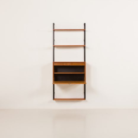 25286 Poul Cadovius one bay teak Wall unit -7 25286 Poul Cadovius one bay teak Wall unit -7