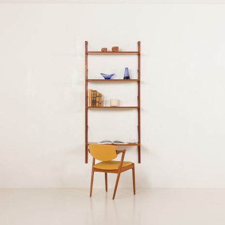25289 Poul Cadovius one teak bay Wall unit -1 25289 Poul Cadovius one teak bay Wall unit -1
