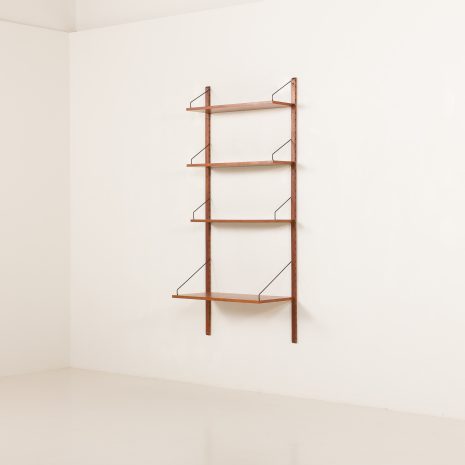 25289 Poul Cadovius one teak bay Wall unit -3 25289 Poul Cadovius one teak bay Wall unit -3