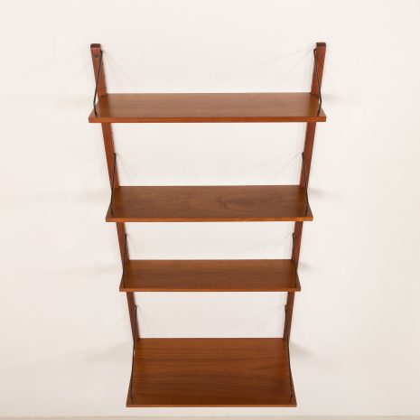 25289 Poul Cadovius one teak bay Wall unit -5 25289 Poul Cadovius one teak bay Wall unit -5