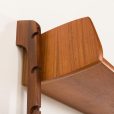 25302 Scandinvaian mid century Ergo teak wall unit, Norway 1960s-11