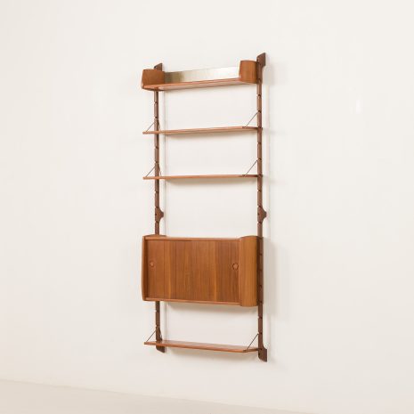 25302 Scandinvaian mid century Ergo teak wall unit, Norway 1960s-3 25302 Scandinvaian mid century Ergo teak wall unit, Norway 1960s-3