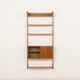 25302 Scandinvaian mid century Ergo teak wall unit, Norway 1960s-6