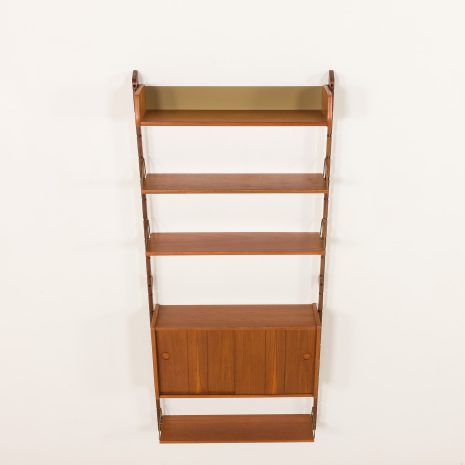 25302 Scandinvaian mid century Ergo teak wall unit, Norway 1960s-8 25302 Scandinvaian mid century Ergo teak wall unit, Norway 1960s-8