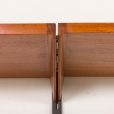25307 Kai Kristiansen mid century shelving unit in teak for FM Mobler, Denmark 1960s.-12