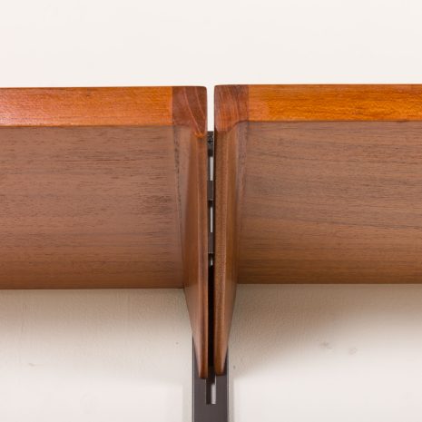 25307 Kai Kristiansen mid century shelving unit in teak for FM Mobler, Denmark 1960s.-12 25307 Kai Kristiansen mid century shelving unit in teak for FM Mobler, Denmark 1960s.-12
