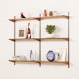 Kai Kristiansen mid century shelving unit in teak for FM Mobler, Denmark 1960s.