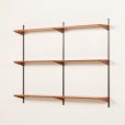 25307 Kai Kristiansen mid century shelving unit in teak for FM Mobler, Denmark 1960s.-3
