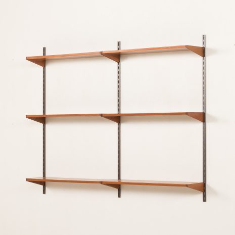 25307 Kai Kristiansen mid century shelving unit in teak for FM Mobler, Denmark 1960s.-3 25307 Kai Kristiansen mid century shelving unit in teak for FM Mobler, Denmark 1960s.-3