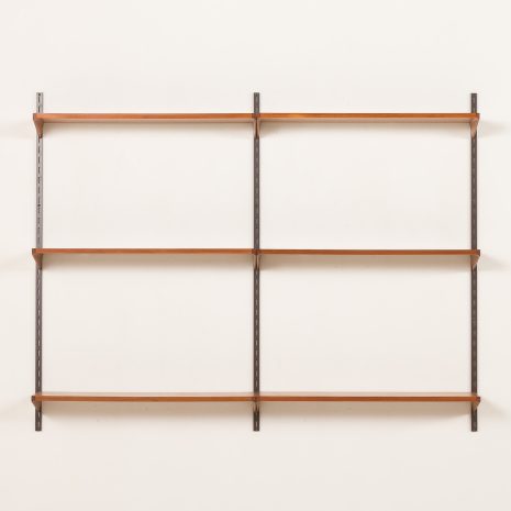 25307 Kai Kristiansen mid century shelving unit in teak for FM Mobler, Denmark 1960s.-4 25307 Kai Kristiansen mid century shelving unit in teak for FM Mobler, Denmark 1960s.-4