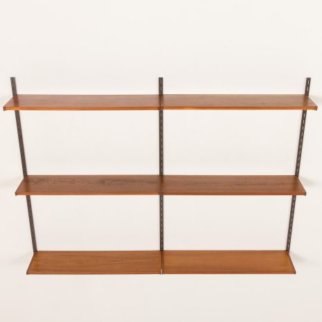 25307 Kai Kristiansen mid century shelving unit in teak for FM Mobler, Denmark 1960s.-6 25307 Kai Kristiansen mid century shelving unit in teak for FM Mobler, Denmark 1960s.-6
