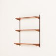 25308 Kai Kristiansen teak shelving unit, set of 3 shelves, FM Mobler, Denmark , 1960s-3