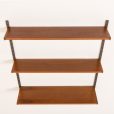 25308 Kai Kristiansen teak shelving unit, set of 3 shelves, FM Mobler, Denmark , 1960s-5